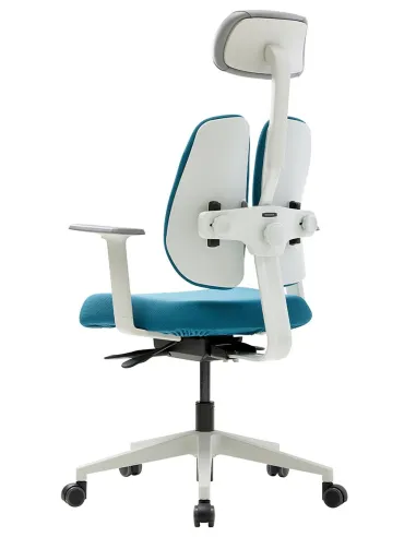 Кресло DUOREST GOLD D2500G-DASW BLUE-GREEN, ортопедическое