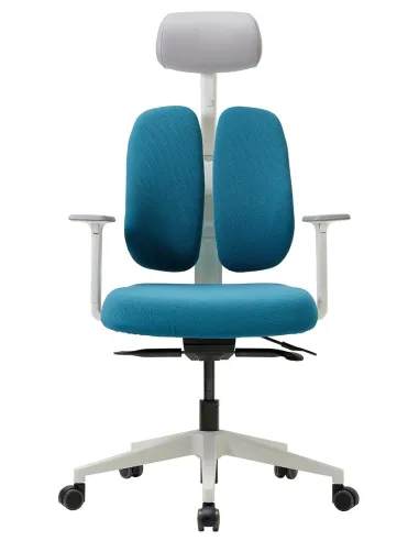Кресло DUOREST GOLD D2500G-DASW BLUE-GREEN, ортопедическое