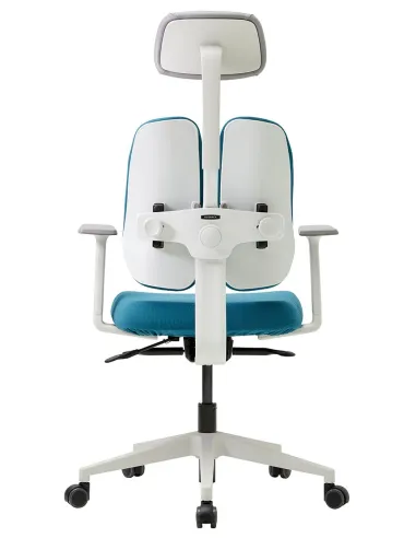 Кресло DUOREST GOLD D2500G-DASW BLUE-GREEN, ортопедическое
