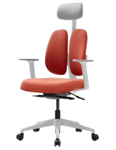 Кресло DUOREST GOLD D2500G-DASW RED, ортопедическое