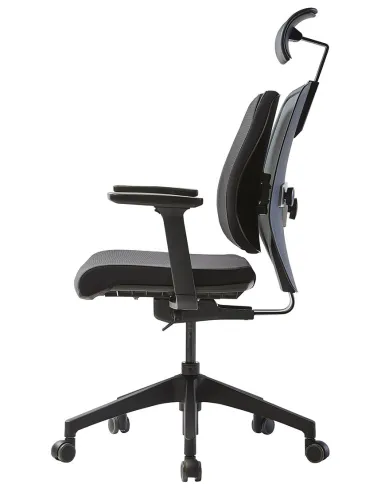 Кресло DUOREST ALPHA HBDA-S BLACK, ортопедическое