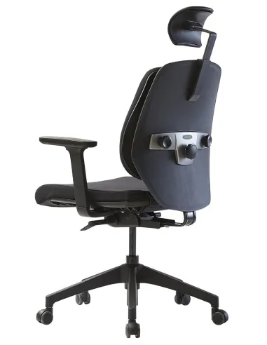 Кресло DUOREST ALPHA HBDA-S BLACK, ортопедическое