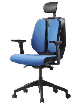 Крісло DUOREST ALPHA HDBA-S BLUE, ортопедичне 2