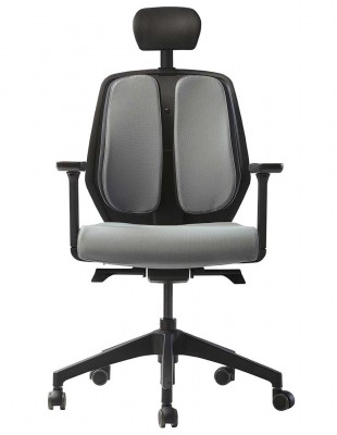 Крісло DUOREST ALPHA HDBA-S GREY, ортопедичне 2