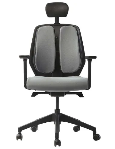 Крісло DUOREST ALPHA HDBA-S GREY, ортопедичне