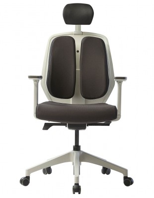 Кресло DUOREST ALPHA HDBA-SW BLACK, ортопедическое 2