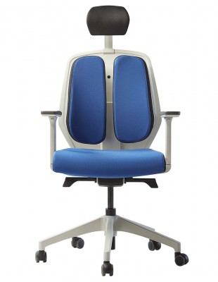 Крісло DUOREST ALPHA HDBA-SW BLUE, ортопедичне 2