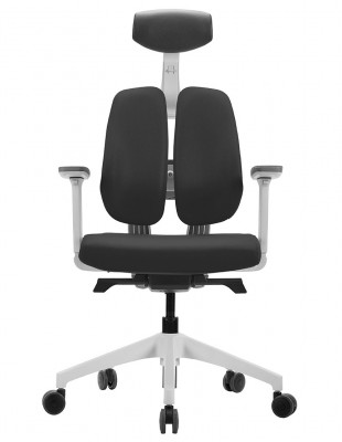 Кресло DUOREST D2 WHITE/GREY, ортопедическое 2