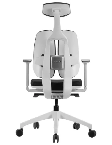 Крісло DUOREST D2 WHITE/GREY, ортопедичне
