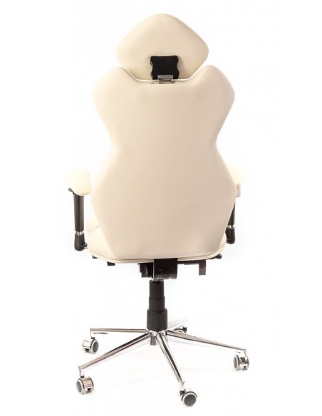 Кресло для руководителя, ортопедическое Kulik System Royal бежевое