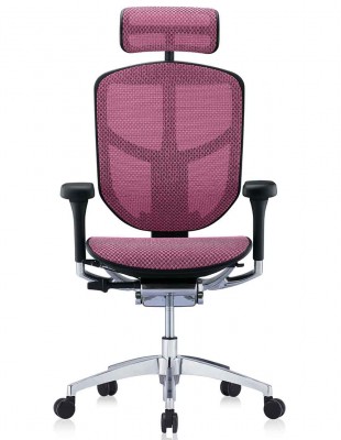 Кресло ENJOY ELITE 2 (EJE2-AB-HAM-5D-L, сетка T-168-B5 Pink), эргономичное
