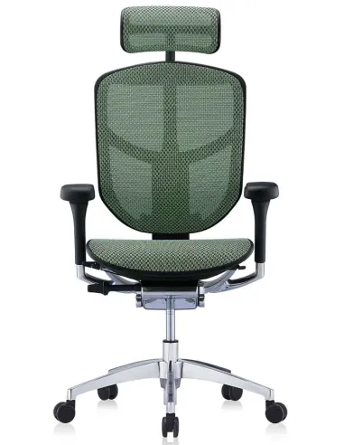 Кресло ENJOY ELITE 2 (EJE2-AB-HAM-5D-L, сетка T-168-B6 Green), эргономичное