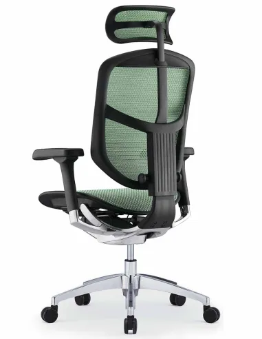 Кресло ENJOY ELITE 2 (EJE2-AB-HAM-5D-L, сетка T-168-B6 Green), эргономичное