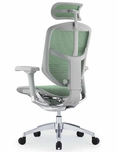 Крісло ENJOY ELITE 2 (EJE2-AG-HAM-5D-L, сітка T-168-B6 Green), ергономічне
