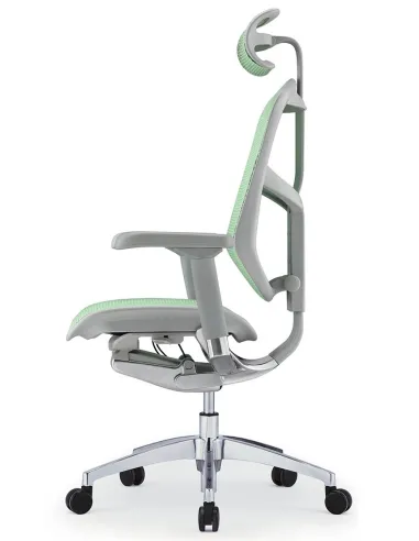 Крісло ENJOY ELITE 2 (EJE2-AG-HAM-5D-L, сітка T-168-B6 Green), ергономічне
