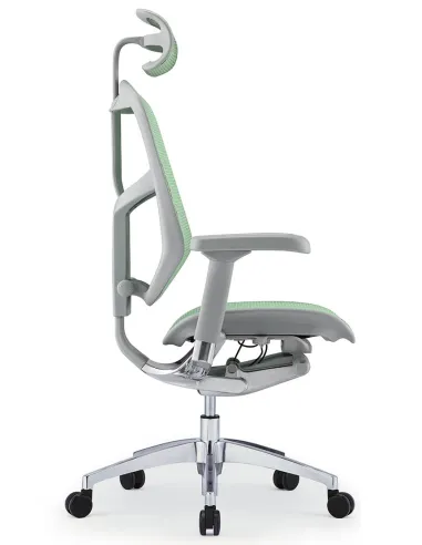 Крісло ENJOY ELITE 2 (EJE2-AG-HAM-5D-L, сітка T-168-B6 Green), ергономічне