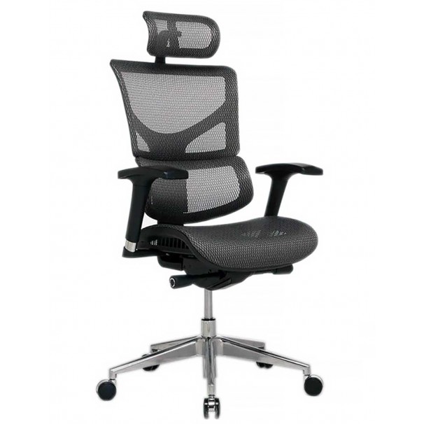 Кресло EXPERT SAIL ART (SASM01) для руководителя, эргономичное, цвет черный