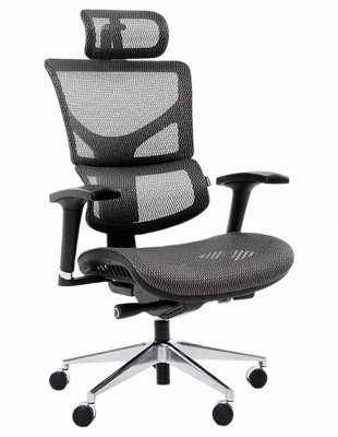 Кресло EXPERT SAIL (HSAM01) для руководителя, эргономичное, цвет черный