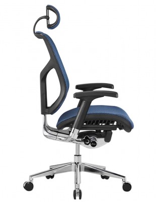 Кресло EXPERT STAR (HSTM01) для руководителя, эргономичное, цвет синий 2