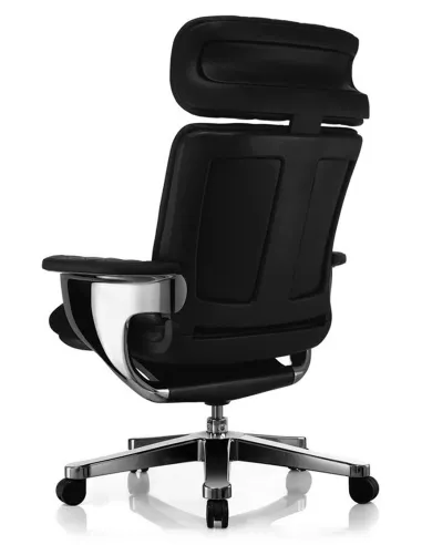 Кресло-реклайнер NUVEM (EP-HAL-B-R) - Купить офисное усиленное кресло-реклайнер для руководителя черное. Цена в Киеве, Харькове,