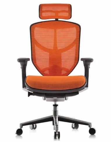 Кресло COMFORT SEATING ENJOY (EJE-HAM) компьютерное, оранжевое - Купить компьютерное эргономичное кресло, сетчатое. Цена в Киев