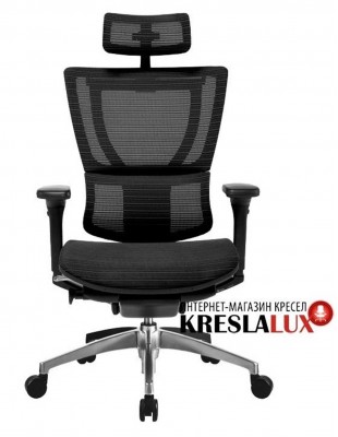 Кресло компьютерное MIRUS-IOO, эргономичное, черного цвета 2