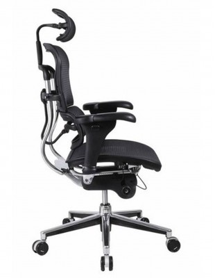 Кресло компьютерное ERGOHUMAN, эргономичное, черного цвета 2