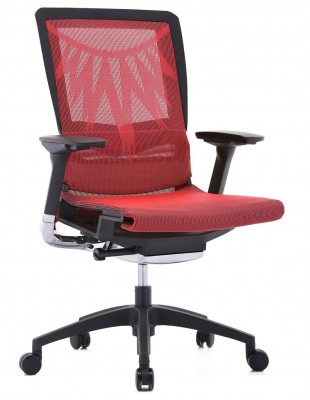 Крісло COMFORT SEATING POISE (PS-AB-LAM) ергономічне, червона сітка