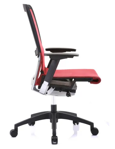 Кресло COMFORT SEATING POISE (PS-AB-LAM) - Купить эргономичное компьютерное качественное кресло, красный цвет. Цена в Киеве, Хар