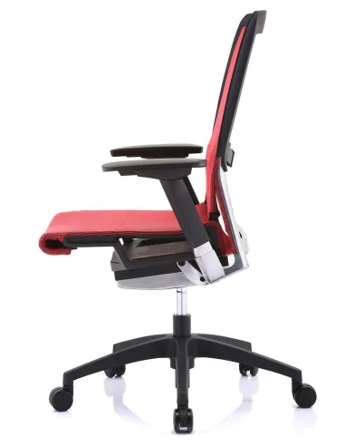 Кресло COMFORT SEATING POISE (PS-AB-LAM) - Купить эргономичное компьютерное качественное кресло, красный цвет. Цена в Киеве, Хар