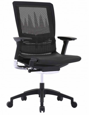 Крісло СOMFORT SEATING POISE (PS-AB-HAM) комп'ютерне, чорна сітка