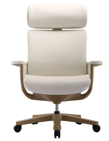 Кресло-реклайнер NUVEM SNOW WHITE - Купить офисное кресло-реклайнер для руководителя белого цвета. Цена в Киеве, Харькове, Днепр