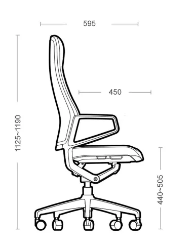 Кресло KRESLALUX ARICO для руководителя, кожаное - купит Киев, Днепр, Одесса, Львов, Харьков