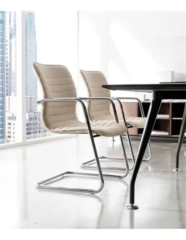 Кресло QUINTI SEDUTE ICE для руководителя, кожаное