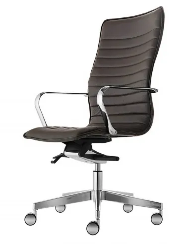 Кресло QUINTI SEDUTE ICE для руководителя, кожаное