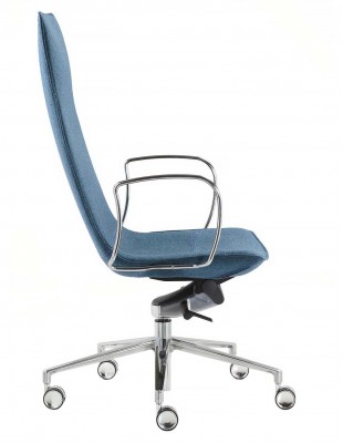 Кресло QUINTI SEDUTE AMELIE GLUE для руководителя, тканевое 2