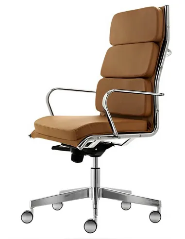 Кресло QUINTI SEDUTE SEASON COMFORT для руководителя, кожаное