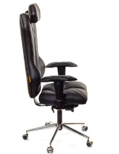 Крісло Kulik System Monarch - Купити офісне крісло для керівника чорне. Ціна в Києві, Харкові, Дніпрі, Одесі, До 2