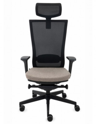 Кресло GROSPOL MARTI BS HD BLACK, эргономичное 2