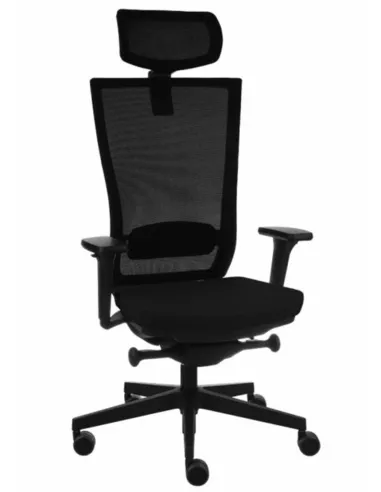Кресло GROSPOL MARTI BS HD BLACK, эргономичное
