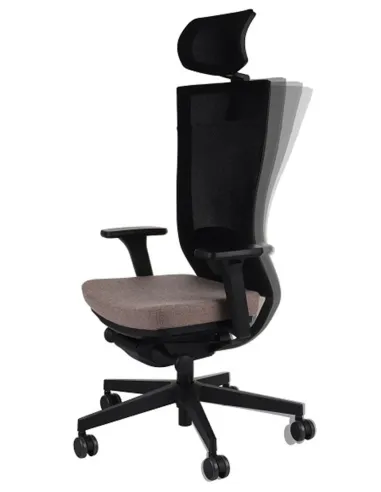 Кресло GROSPOL MARTI BS HD BLACK, эргономичное - цена Киев, Днепр, Одесса, Харьков, Львов