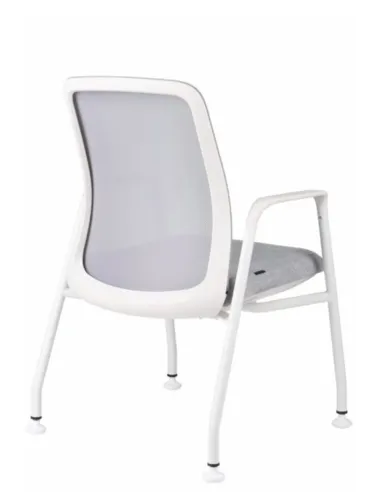 Кресло GROSPOL AXEL для посетителей, белый корпус - цена Киев, Днепр, Одесса, Харьков, Львов