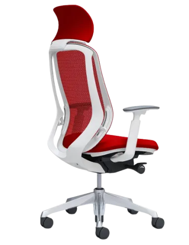 Кресло OKAMURA SYLPHY EXTRA HIGH WHITE для руководителя - цена Киев, Днепр, Одесса, Львов, Харьков