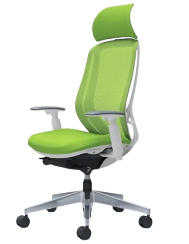 Кресло OKAMURA SYLPHY EXTRA HIGH WHITE для руководителя