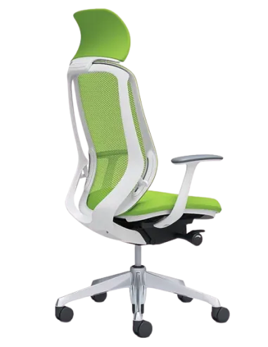 Кресло OKAMURA SYLPHY EXTRA HIGH WHITE для руководителя