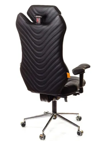 Кресло для руководителя, ортопедическое Kulik System Monarch черное