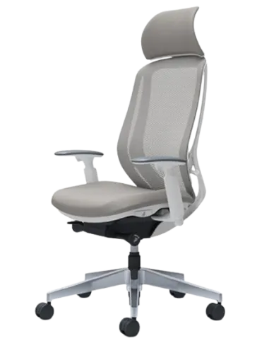 Кресло OKAMURA SYLPHY EXTRA HIGH WHITE для руководителя - цена Киев, Днепр, Одесса, Львов, Харьков