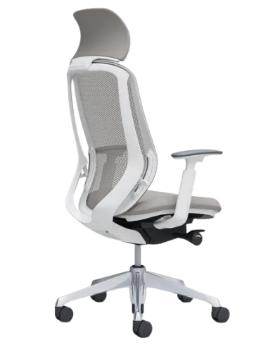 Кресло OKAMURA SYLPHY EXTRA HIGH WHITE для руководителя - цена Киев, Днепр, Одесса, Львов, Харьков