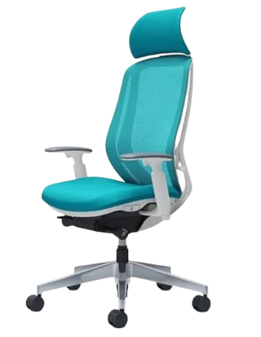 Кресло OKAMURA SYLPHY EXTRA HIGH WHITE для руководителя  - цена Киев, Днепр, Одесса, Львов, Харьков