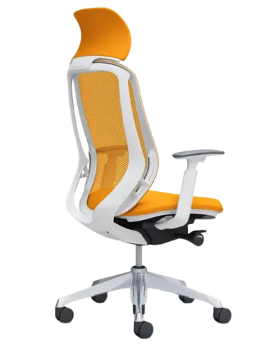 Кресло OKAMURA SYLPHY EXTRA HIGH WHITE для руководителя - цена Киев, Днепр, Одесса, Львов, Хаоьков